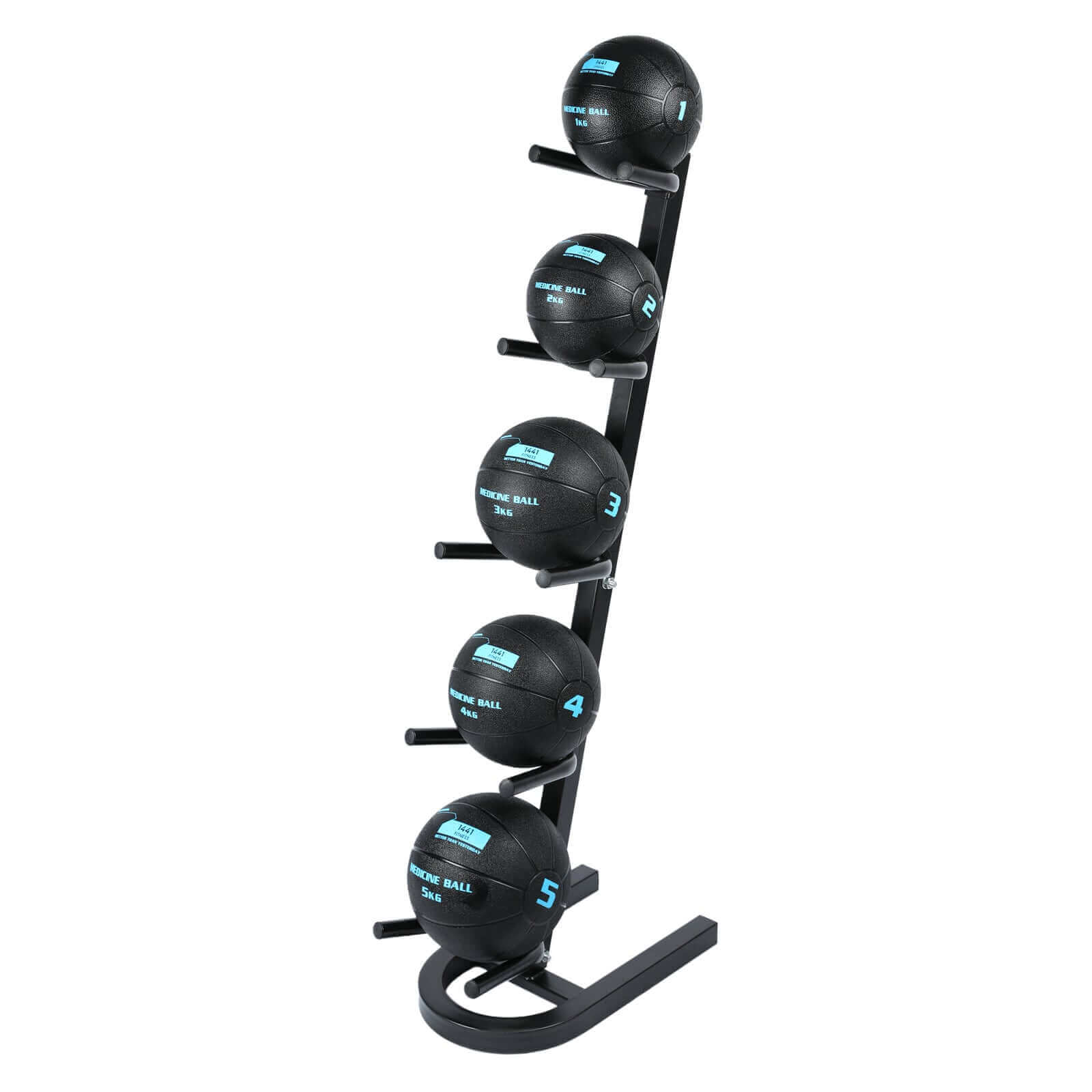 Medicine Ball Set with Rack